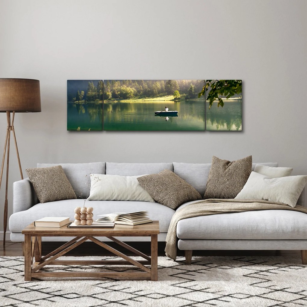 Obraz jeziora (170x50 cm)