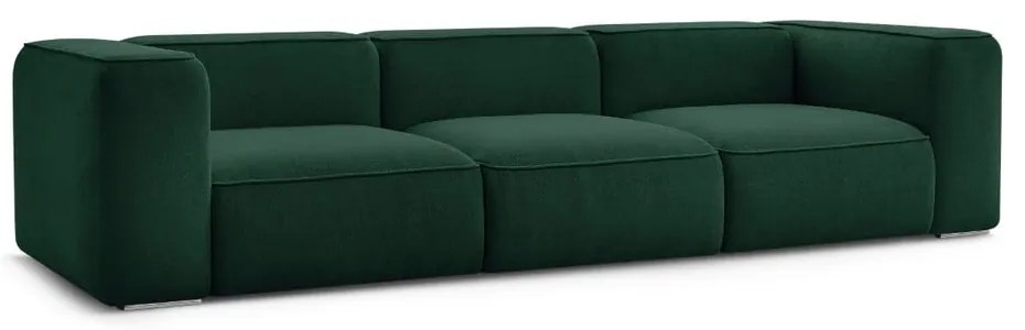 Ciemnozielona sofa 345 cm Zephyr – Bobochic Paris