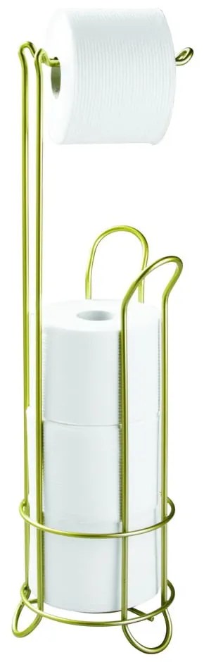 Stalowy stojak na papier toaletowy w kolorze złota Classico – iDesign