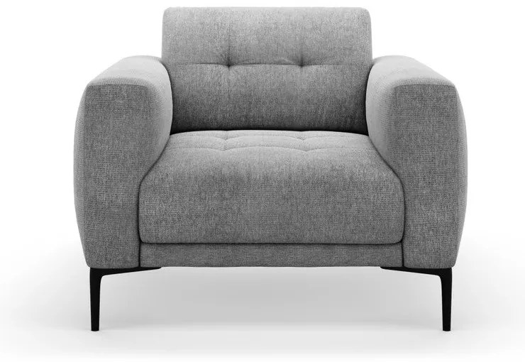 Szary fotel Bemy – Micadoni