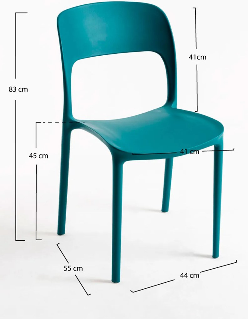 Zestaw 4 Krzese Inis