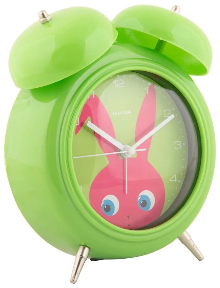 Budzik dla dzieci ø 15 cm Peekaboo Bunny – Karlsson