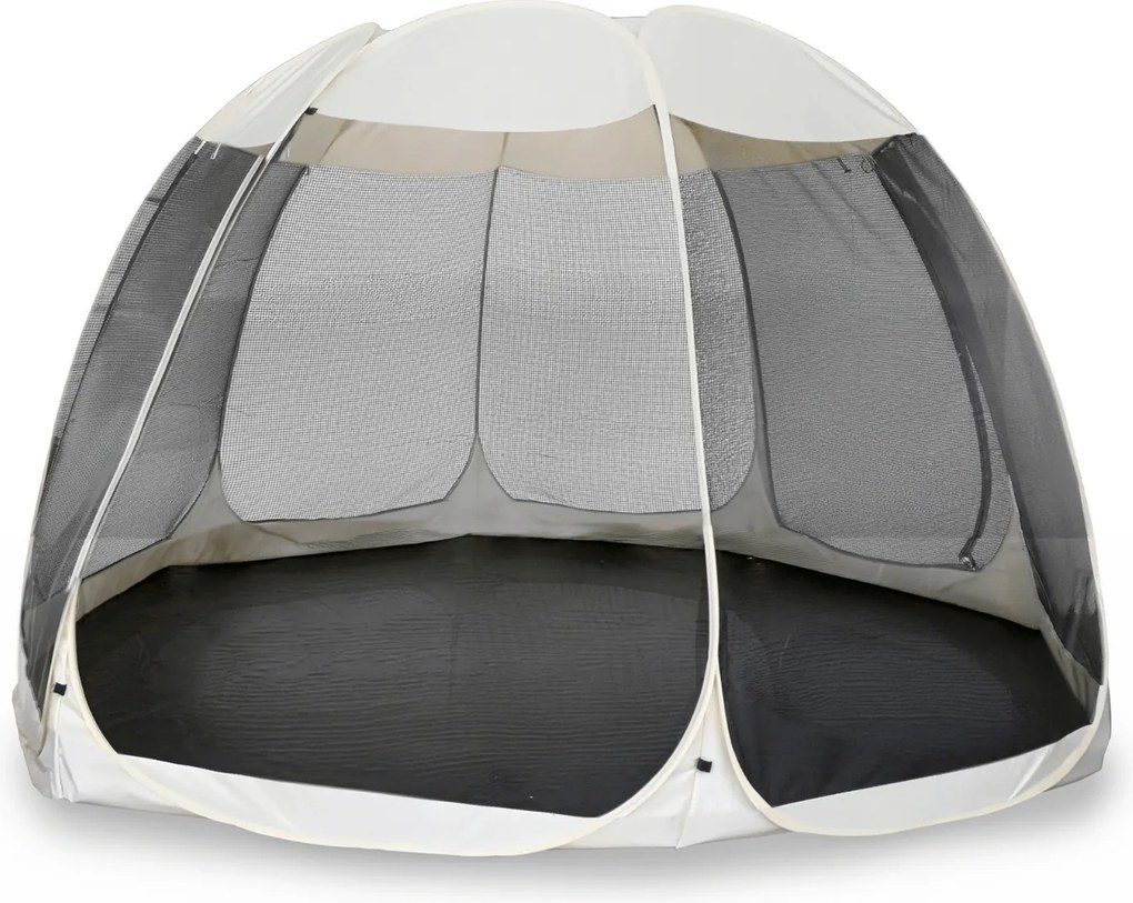 Pawilon CAMA 395 cm Altana Ogrodowa Beż/Czarny