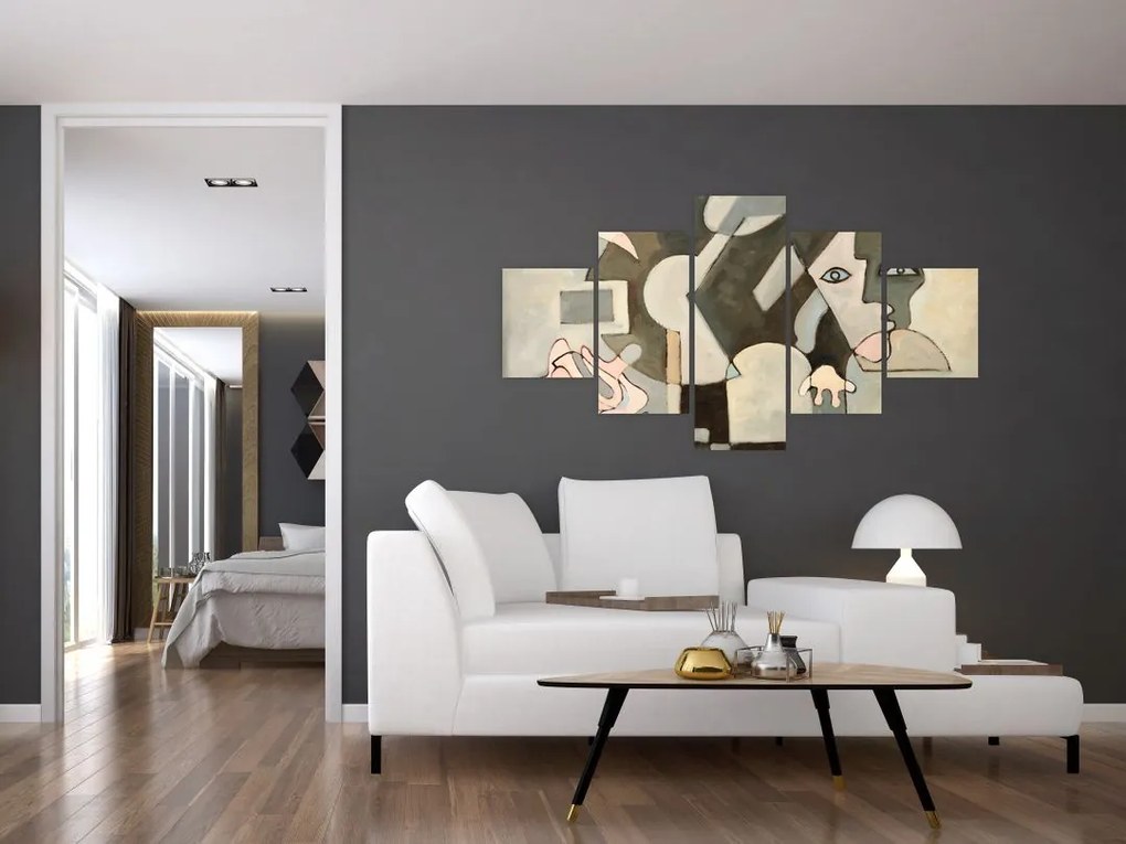 Obraz - Kubizm (125x70 cm)