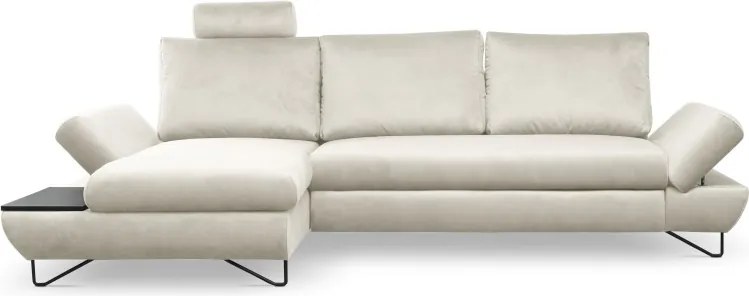 Narożnik LOFT z funkcją spania Regulowane zagłówki i podłokietniki Lewa strona Kronos 01