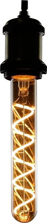 Żarówka LED Nettlife E27 4W Tubular Edison, 185 mm, żarówka żarowa w stylu vintage, ciepła biel, spiralny żarnik