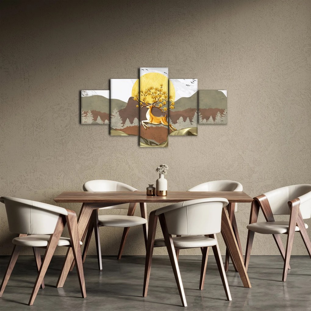 Obraz jelenia (125x70 cm)