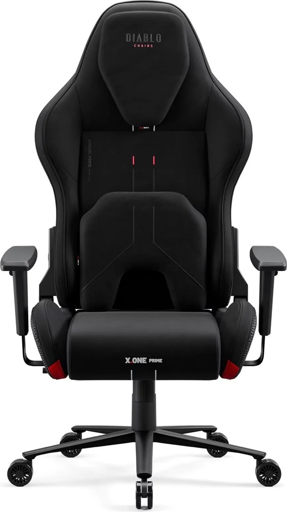 Fotel gamingowy materiałowy Diablo X-One Prime Normal Size, Burned Black