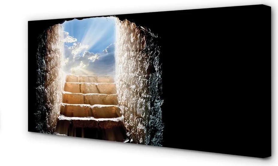 Zdjęcie na płótnie Schody w Słońcu