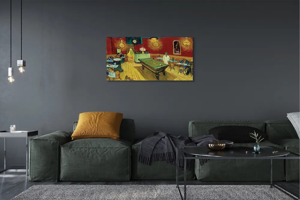 Zdjęcie na płótnie Nocna kawiarnia - Vincent Van Gogh