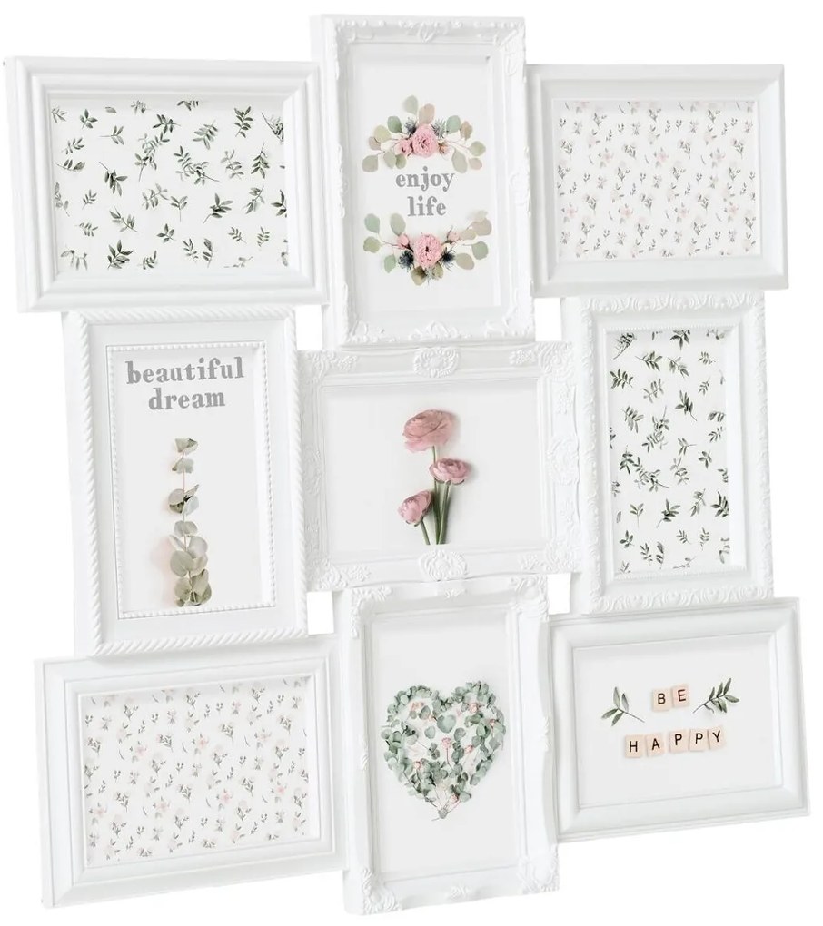 Ramka na 9 zdjęć ROMANCE, zdjęcia - multirama 50x50x2CM