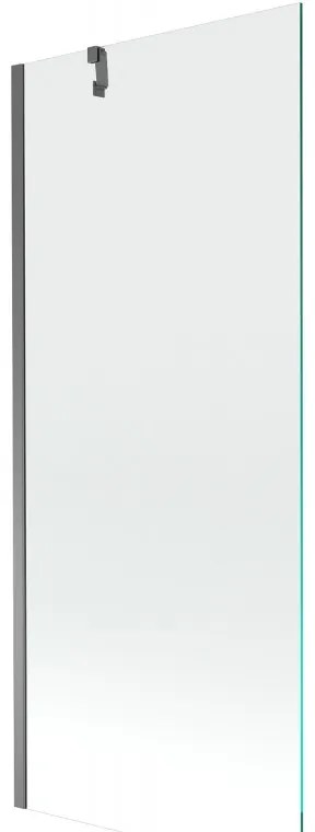 Mexen Next parawan nawannowy 1-skrzydłowy 80 x 150 cm, transparent, gun metal - 895-080-000-00-00-95