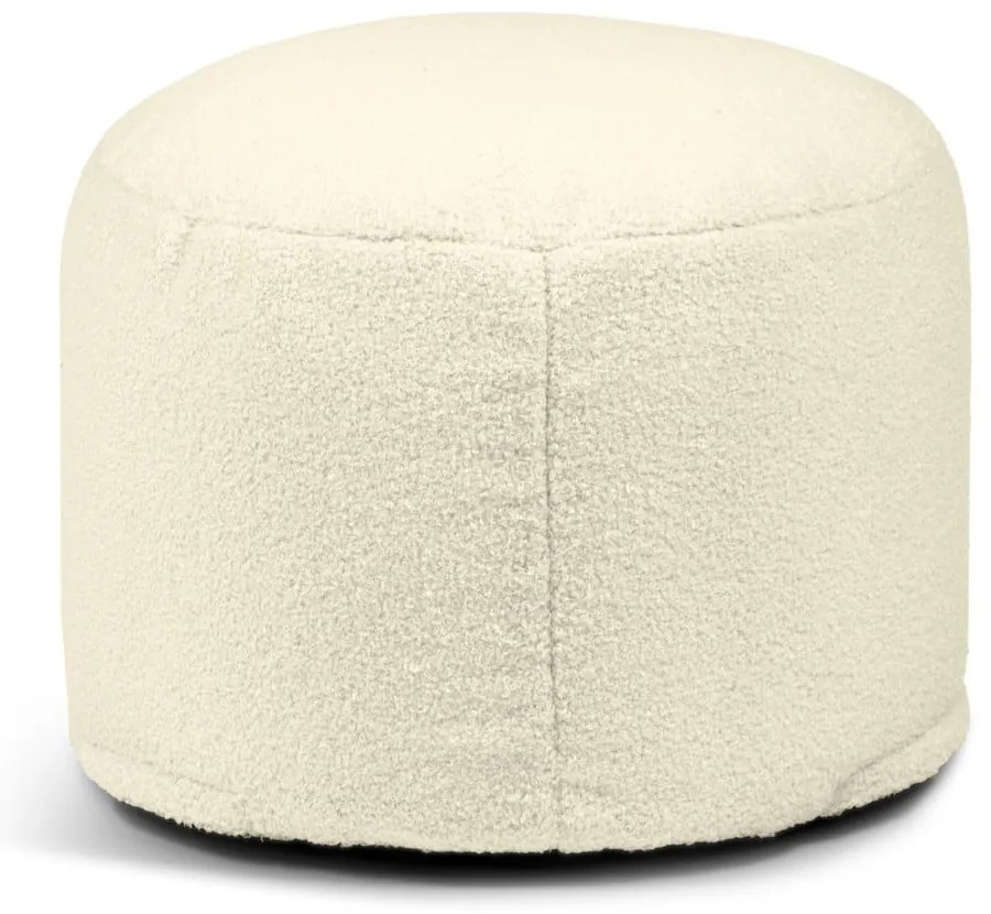 Brązowy worek do siedzenia z materiału bouclé Mini – SLOWDOWN