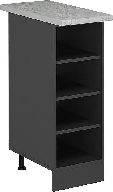 Półka kuchenna antracyt 30x60x81.6 r-line