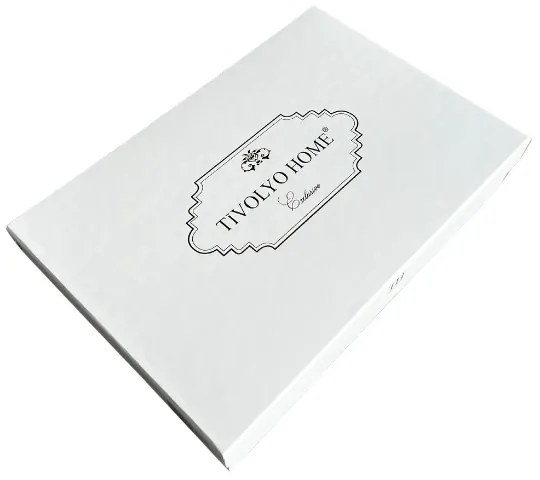 Podarunkowy zestaw ręczników COLIBRI, 2 szt Biały / szary haft