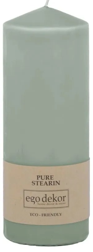 Turkusowoniebieska świeczka Eco candles by Ego dekor Top, 50 h