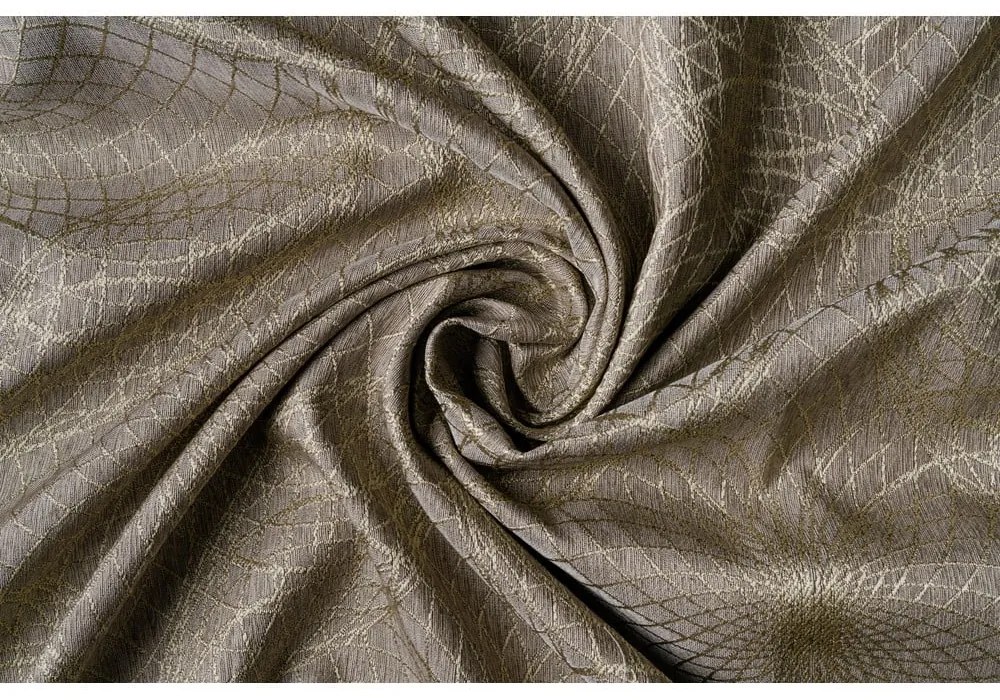 Zasłona w kolorze złota 140x160 cm Elys – Mendola Fabrics