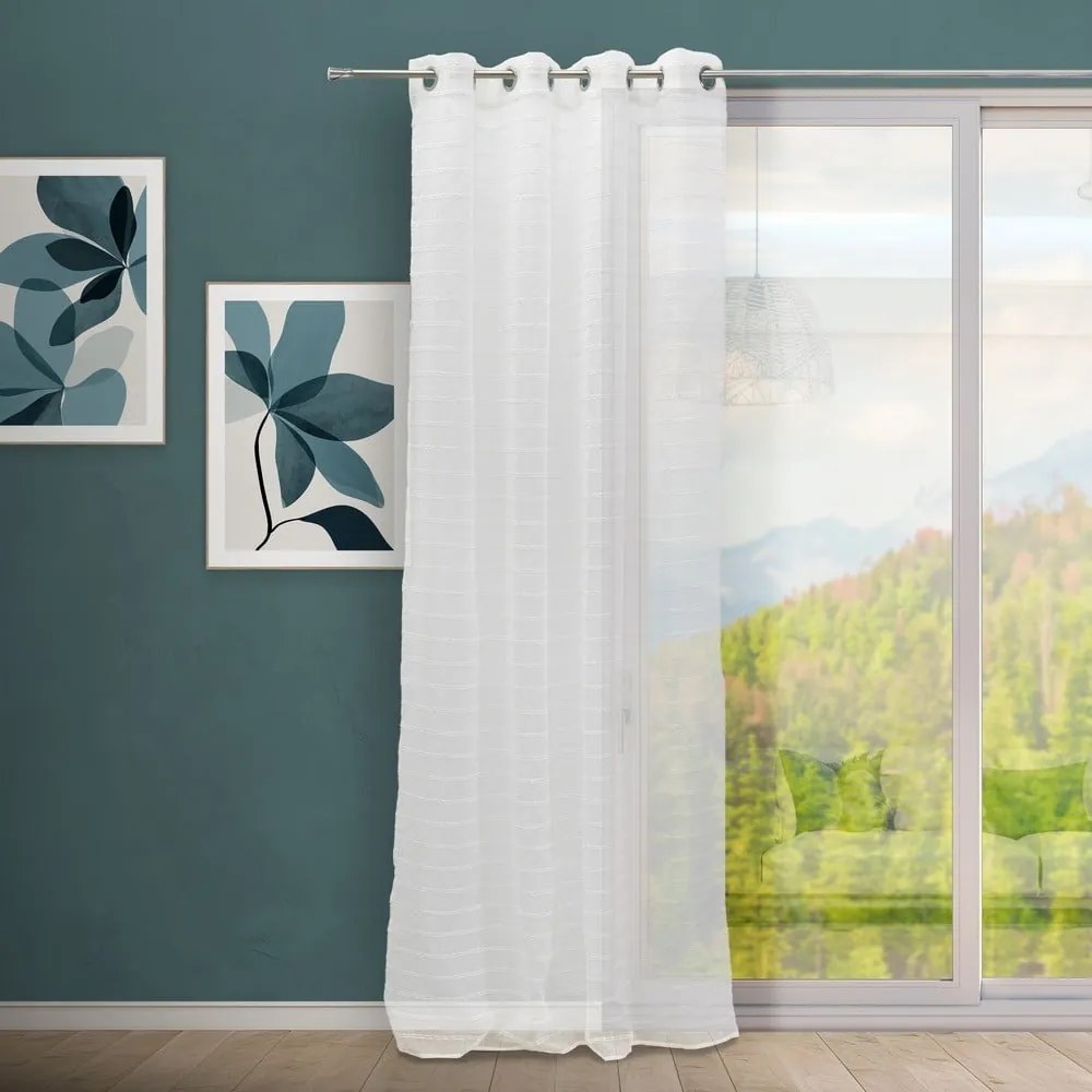 Biała firanka 140x260 cm Path – Casa Selección