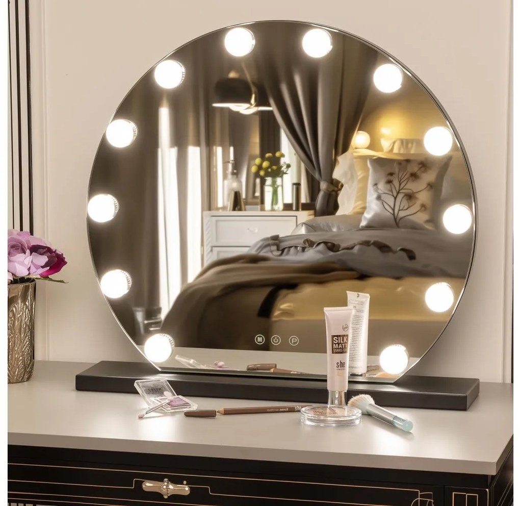 Brilagi - LED regulowane lustro do makijażu HOLLYWOOD LED/12W/230V 3000/4000/650
