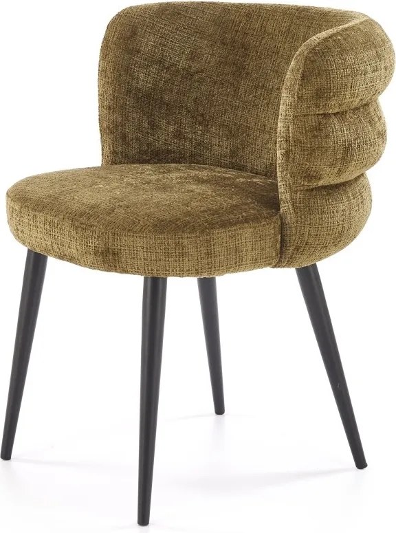 Krzesło do jadalni z kubełkowym oparciem K575 Halmar