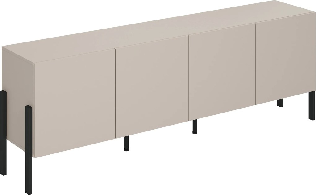 Komoda CONTE 204 cm do Salonu Sypialni Kaszmir