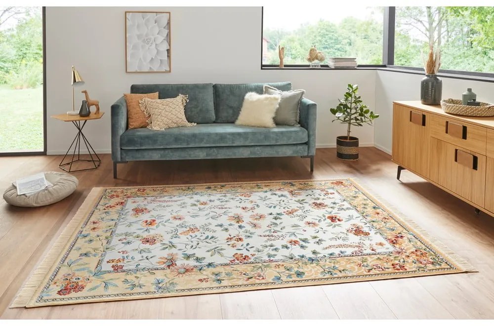 Beżowy dywan z wiskozy 160x230 cm Oriental – Nouristan