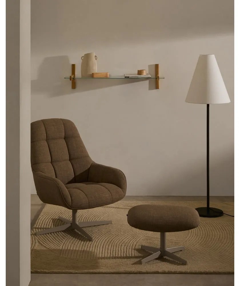 Brązowy podnóżek Jaspe – Kave Home