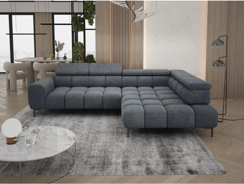 Narożnik PLAZA L Prawostronny w tkaninie CLOUD 97 WERSAL