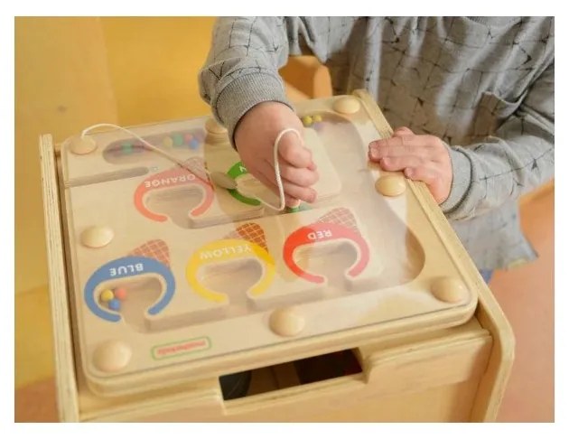 Masterkidz labirynt magnetyczny sorter kolorów edu