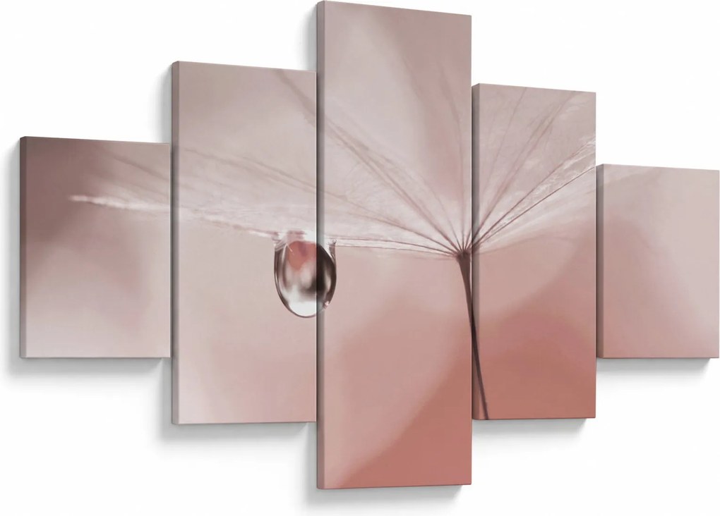 Obraz - Kropla rosy (125x70 cm)