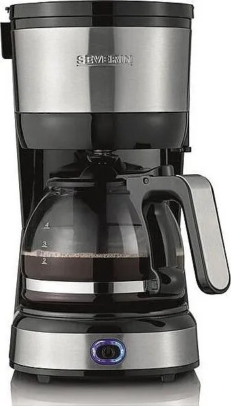 Ekspres do Kawy Filtr 4-6T Czarny Inox 750W 0,46L Severin - 4808