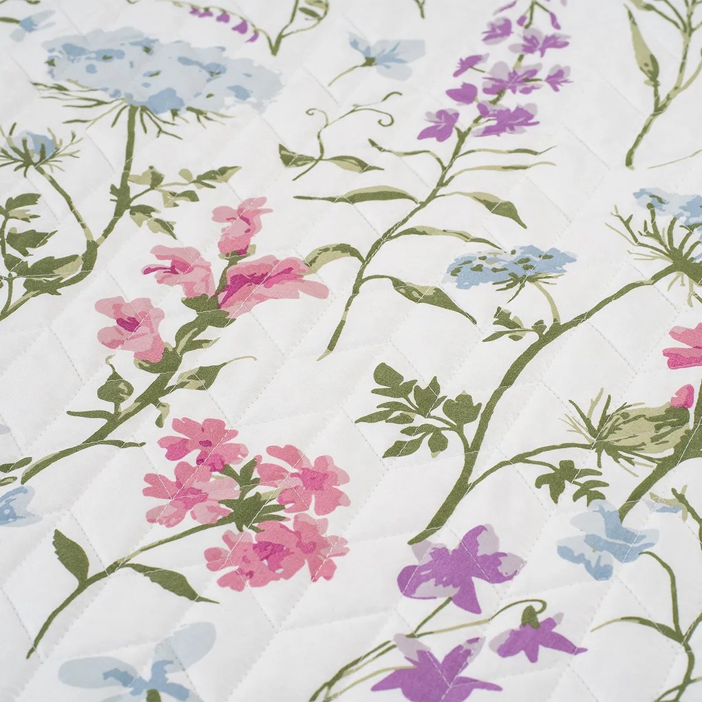 4Home Narzuta na łóżko Spring meadow, 220 x 240 cm + 2x 40 x 40 cm