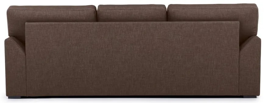 Brązowa rozkładana sofa 233 cm Janson – Scandic