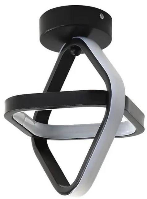 Plafon lampa LED sufitowa geometryczna metalowa AT70-2SL-Black