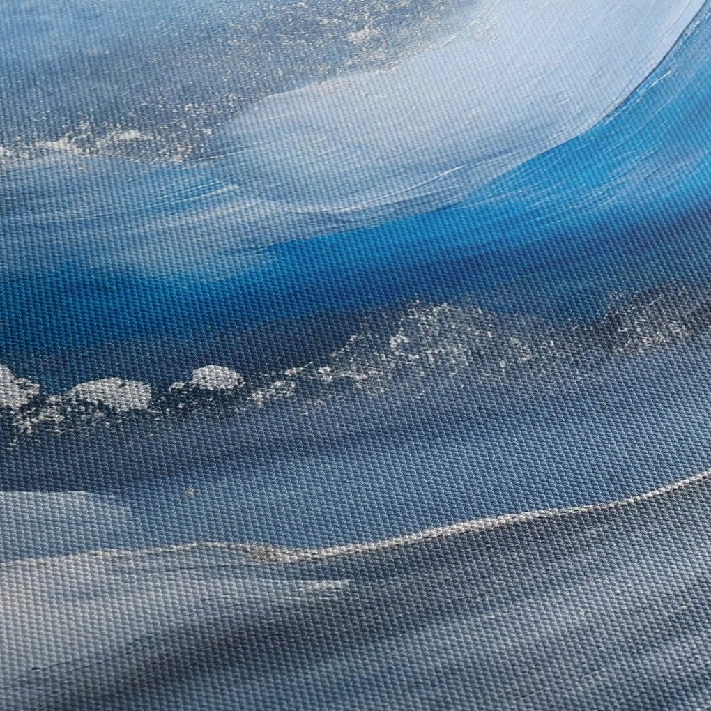 Obraz - Abstrakcja oceanu (125x70 cm)