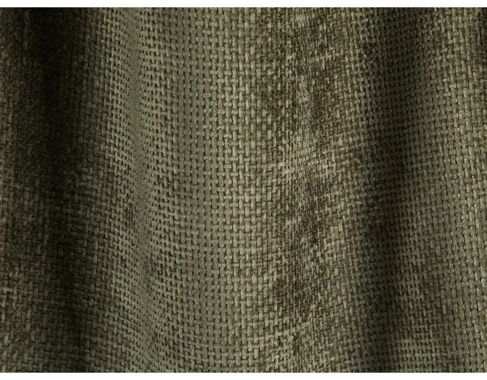 Zielony narożnik z tkaniny szenilowej (prawostronny/w kształcie litery U) Treno – Cosmopolitan Design