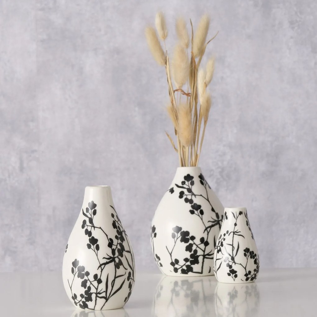 Wazon ceramiczny BERRIES, 3 sztuki