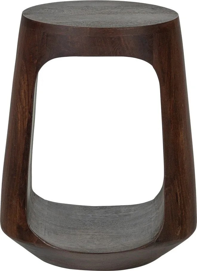 Okrągły stolik z litego drewna mango ø 33 cm Bayo – WOOOD