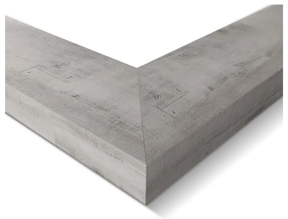 Lustro ścienne w szarej ramie Styler Jyvaskyla, 60x148 cm