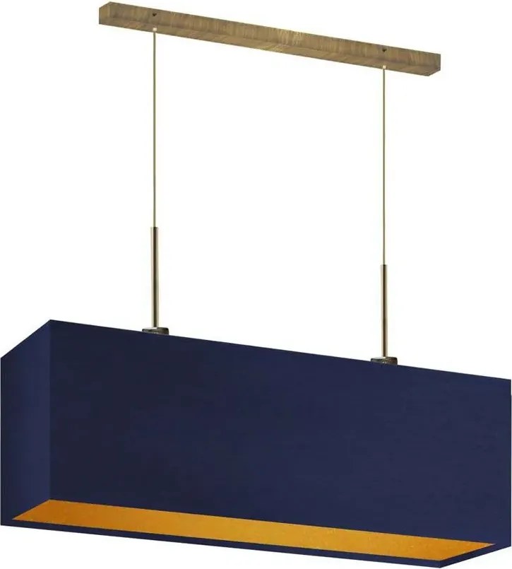 Lampa wisząca do jadalni na złotym stelażu - P3-Z42