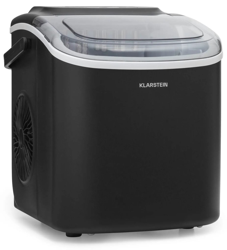 Klarstein Caldwell 12kg/24h 0.5L Kostkarka do Lodu Czarny