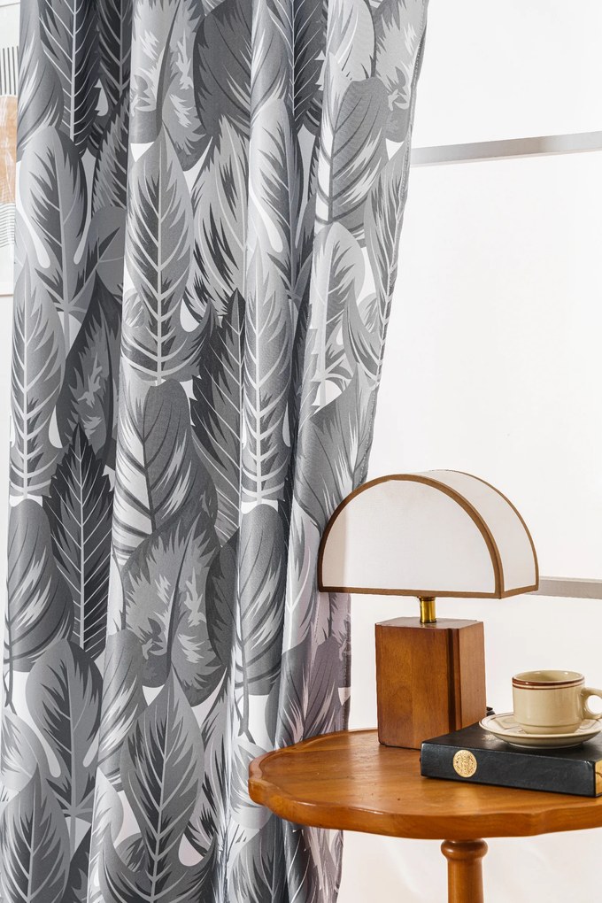 Zasłony designerskie PERUN 140x270 cm (2 szt.), wzorzyste