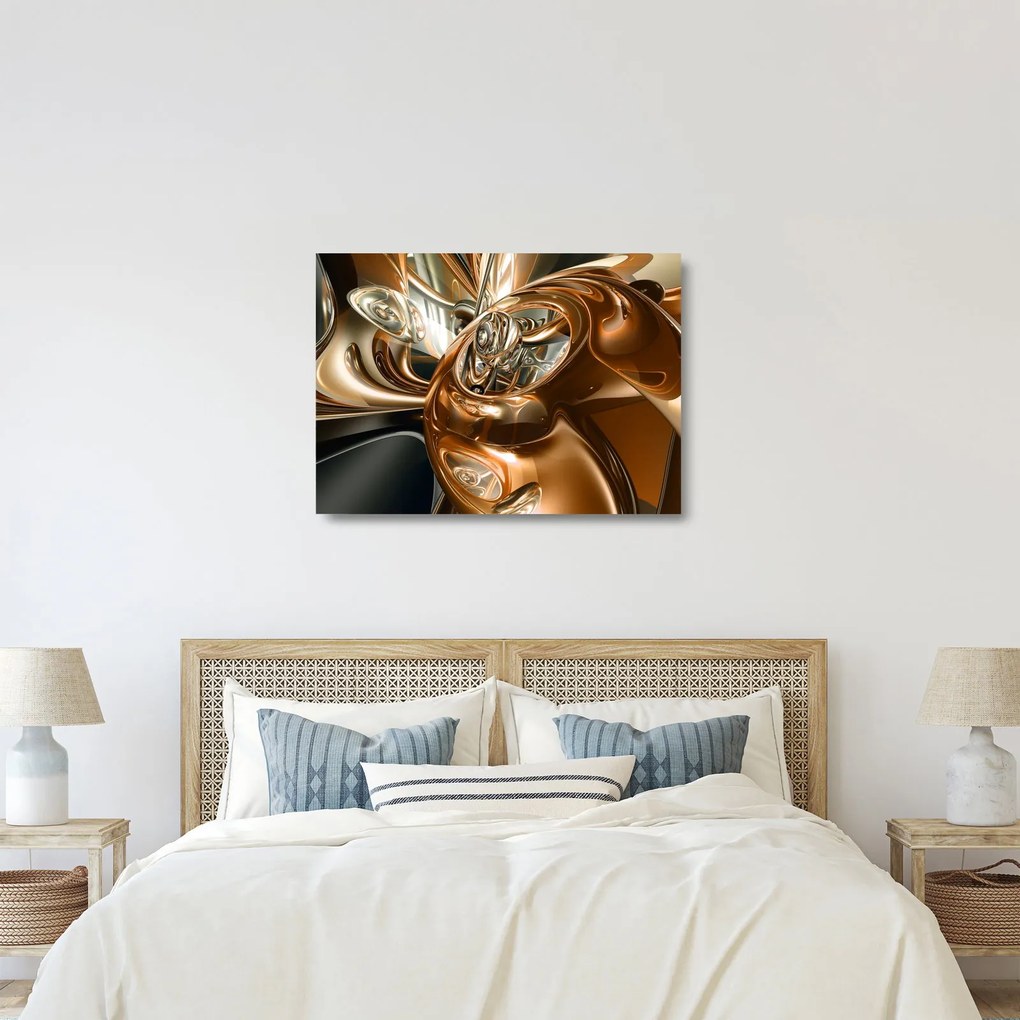 Obraz na szkle abstrakcji (70x50 cm)