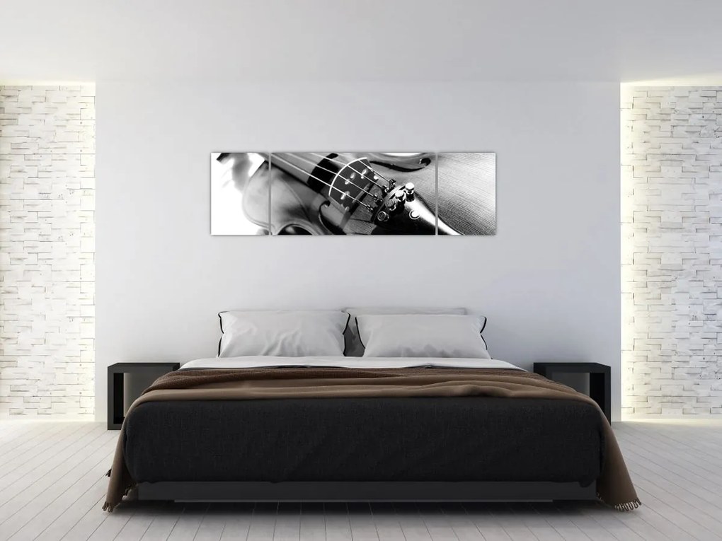 Obraz - Skrzypce (170x50 cm)
