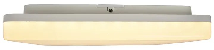 Zewnetrzna Nowoczesna kwadratowa lampa ścienna w komplecie z LED i arkuszem naklejek z numerami - Plater Nowoczesny Oswietlenie zewnetrzne