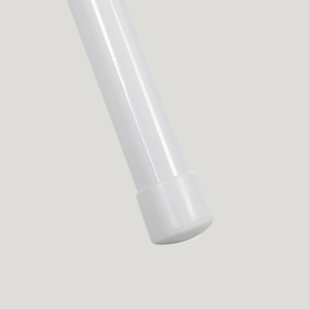 HOMCOM Zestaw 2 krzeseł składanych, Przenośne krzesła biurowe, Metalowe nogi, Fotel składany do biura, recepcji, poczekalni, Skaj, Biały