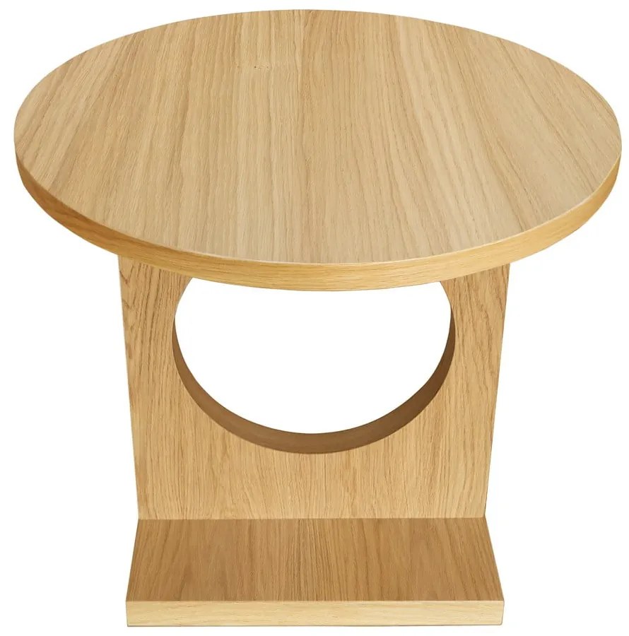 Stolik kawowy z drewna dębowego Woodman Bau