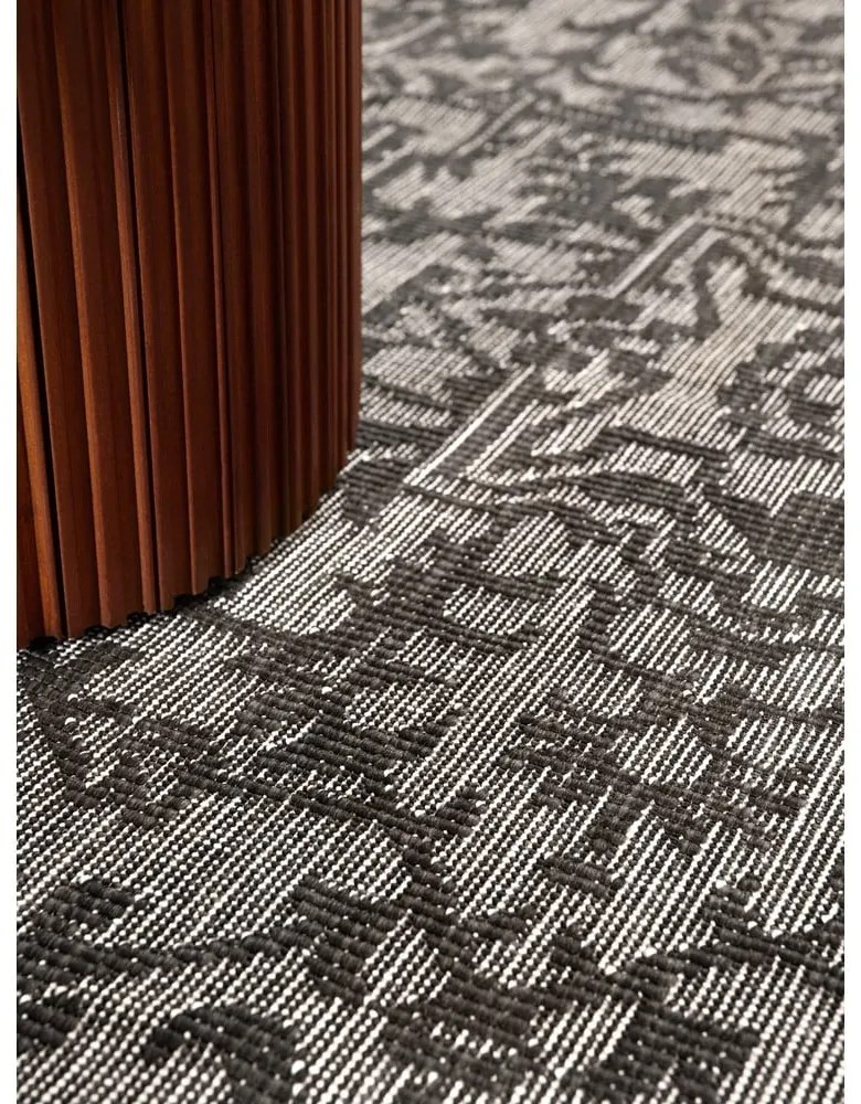Czarno-biały dywan odpowiedni na zewnątrz 120x170 cm Duet Kona – NORTHRUGS