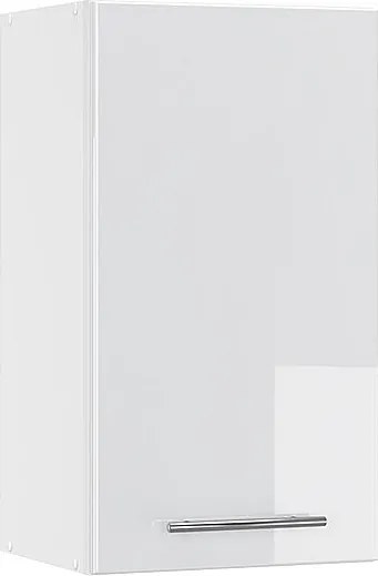 Szafka łazienkowa biały wysoki połysk 40x34.1x72 fame-line
