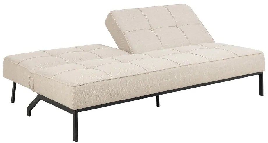Beżowa rozkładana sofa 198 cm Perugia – Actona
